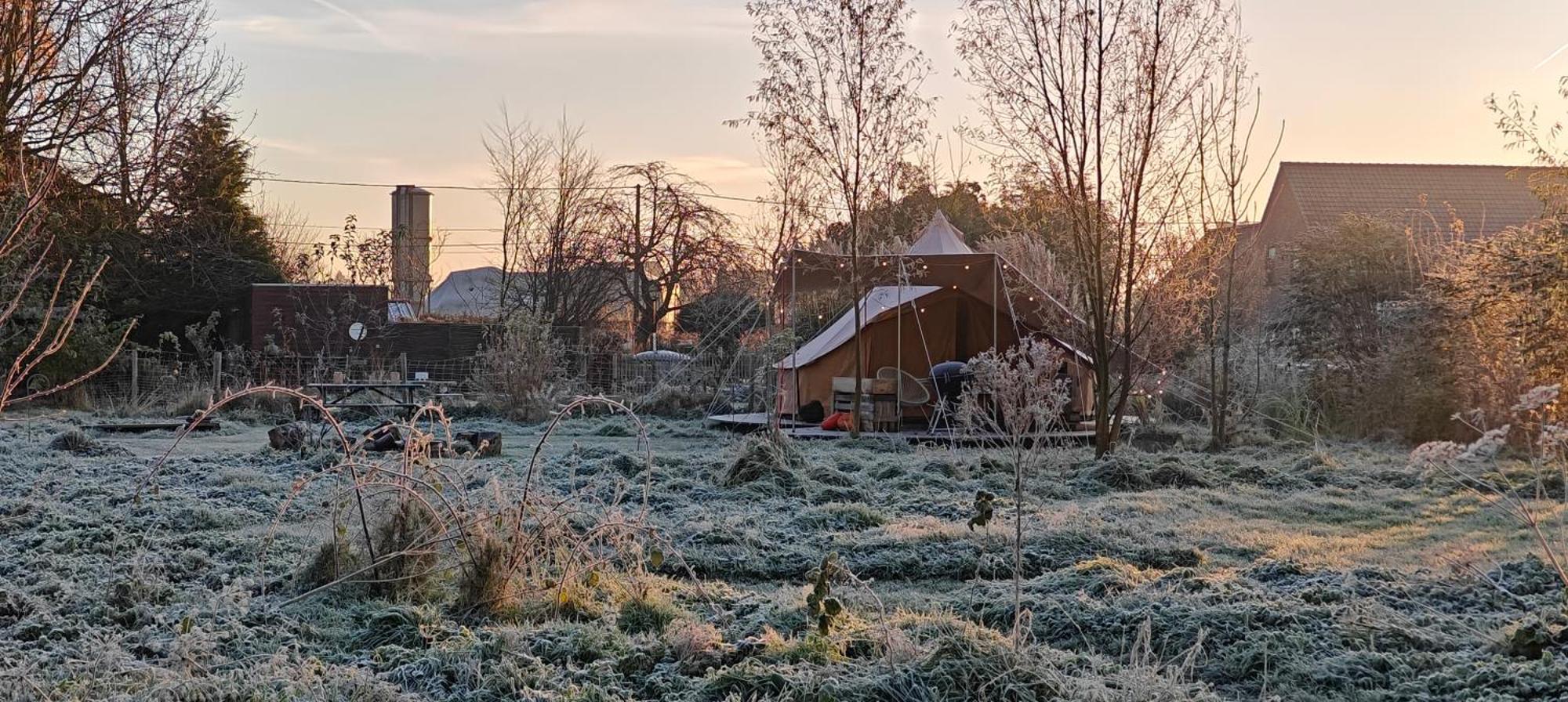 Au Pied Du Trieu, The Glamping Experience Hotel Labroye Bagian luar foto